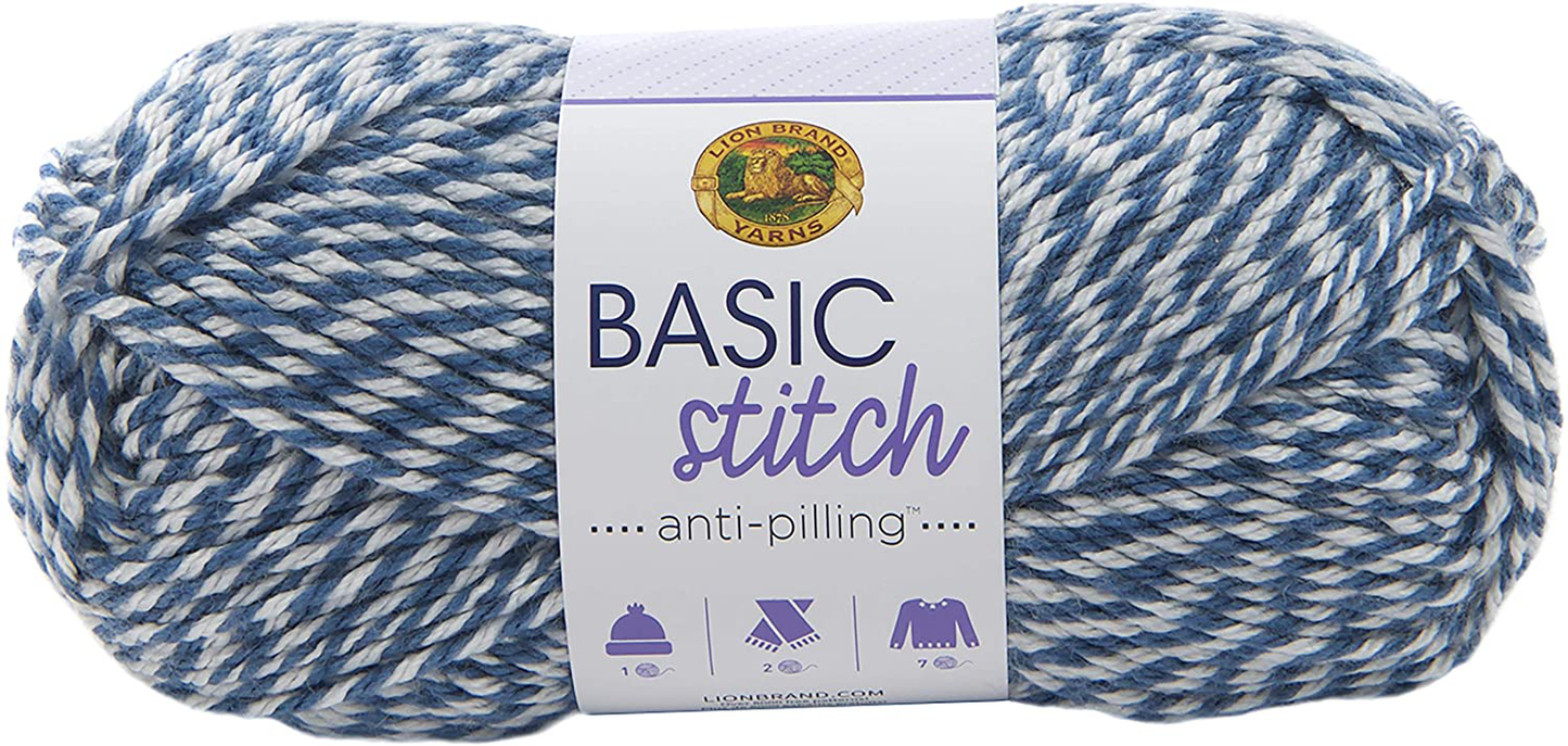 LION BRAND YARN COMPANY YARN BASIC STITCH AN FROST