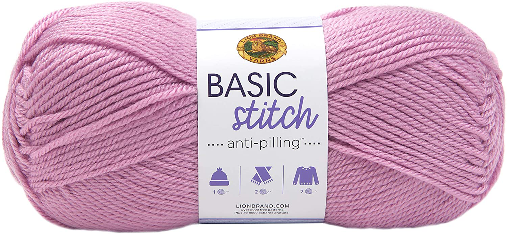 LION BRAND YARN COMPANY YARN BASIC STITCH AN FROST