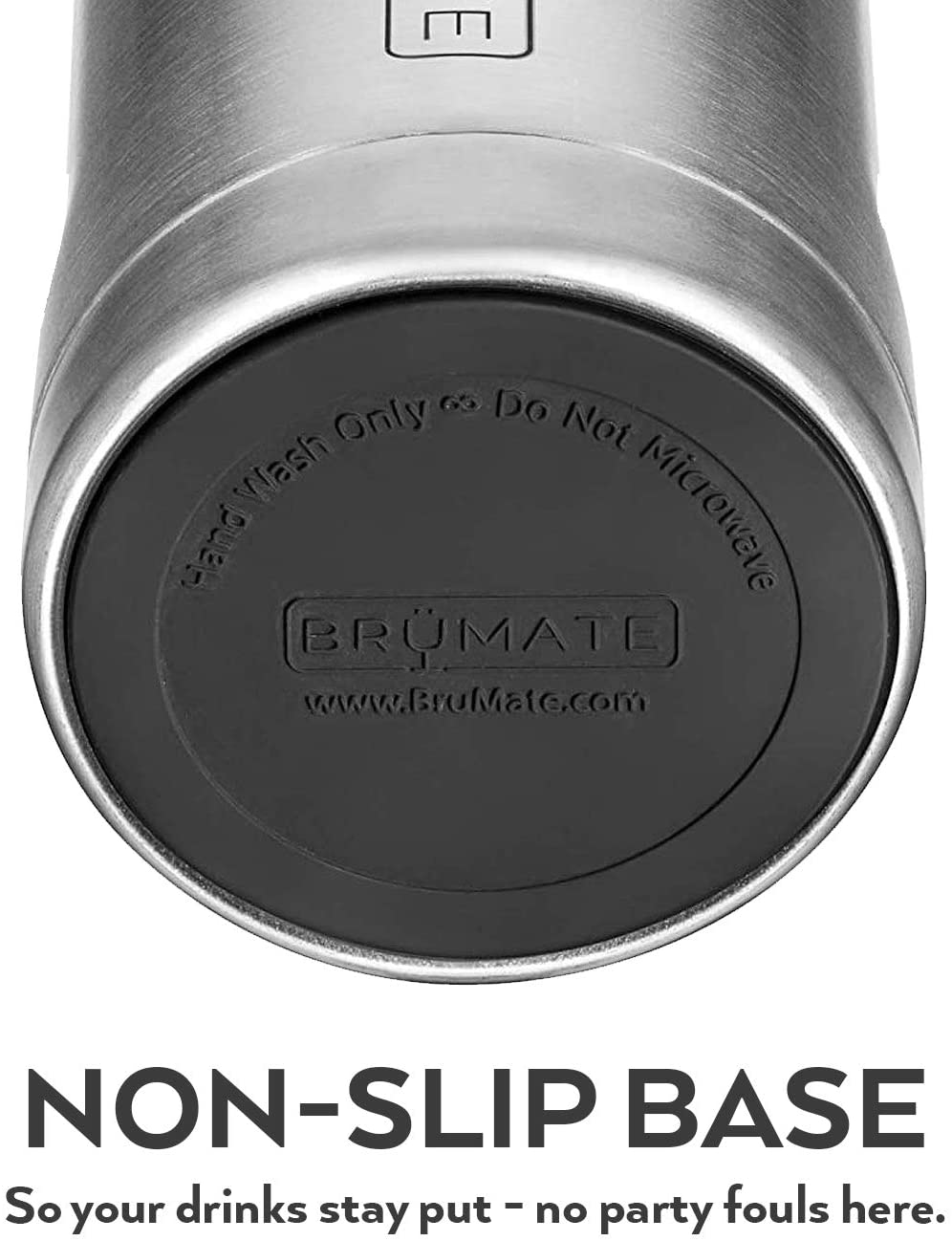BrüMate Hopsulator Slim Double-walled Stainless Steel Insulated Can Cooler for 12 Oz Slim Cans