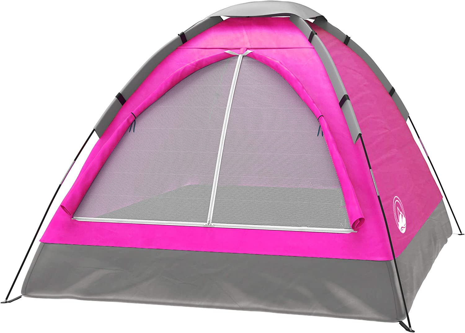 2-Person Camping Tent – Includes Rain Fly and Carrying Bag – Lightweight Outdoor Tent for Backpacking, Hiking, or Beach by Wakeman Outdoors