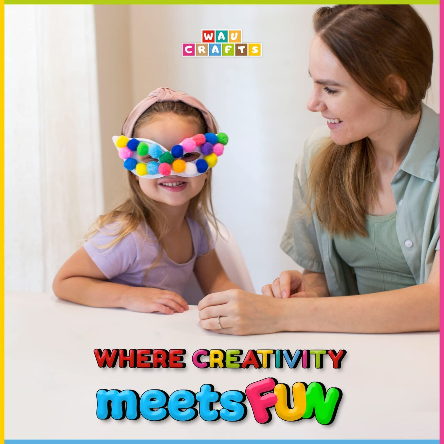 Crafts Arts and Crafts Supplies for Kids - 1750 Pcs Crafting for School Kindergarten Homeschool - Supplies Set for Kids Craft Art - Supply Kit for Toddlers and Kids Age 2 3 4 5 6 7 8 9