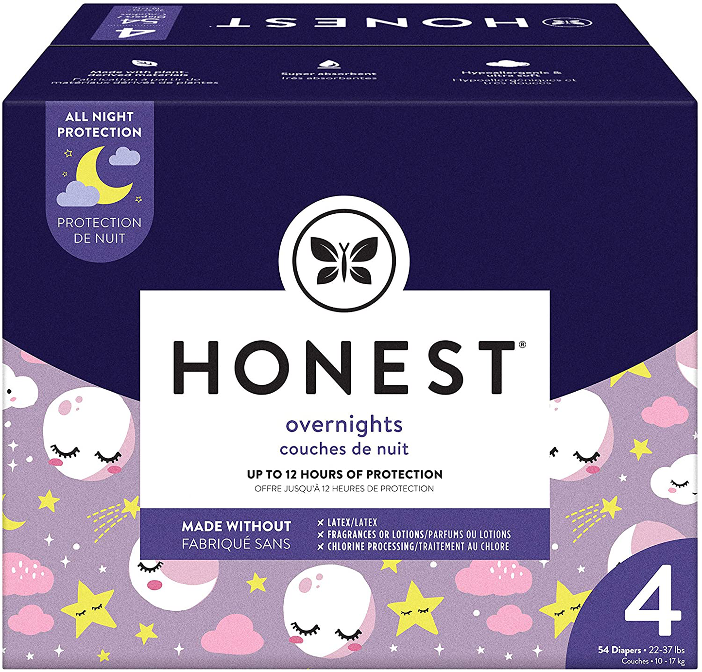 The Honest Company Club Box Overnight Baby Diapers