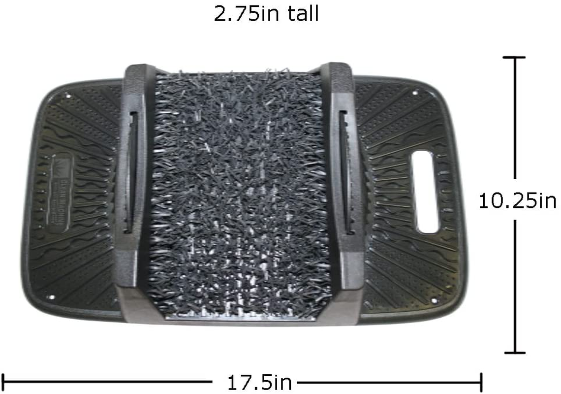 Clean Machine 10376937 Astroturf Dirt Trapper Shoe & Boot Scraper, Flint