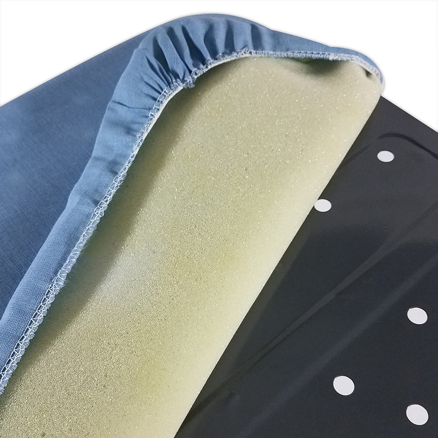 Homz T-Leg Ironing Board, Made in the USA, Blue