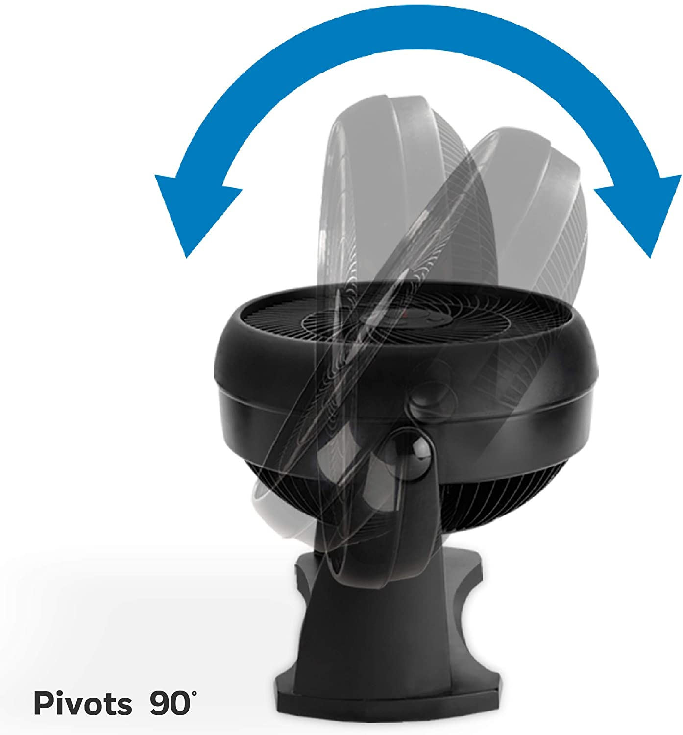 Honeywell HT-900 Turboforce Air Circulator Fan Black, Small