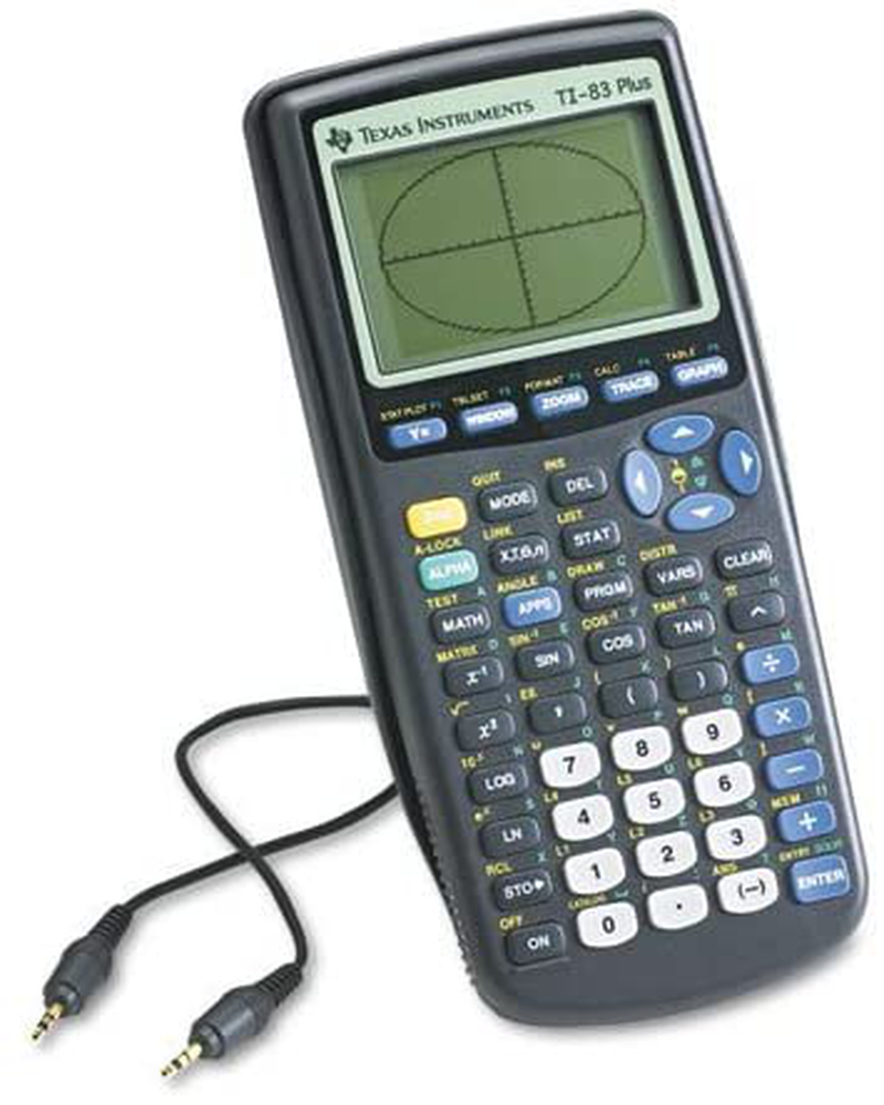 Texas Instruments TI-83 Plus Programmable Graphing Calculator (Packaging and Colors May Vary)