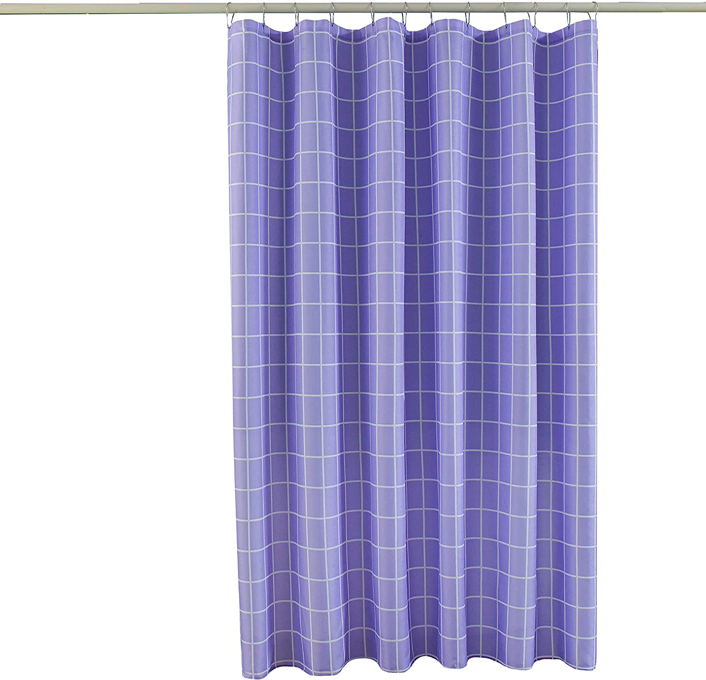 Textured Fabric Shower Curtain - Machine Washable