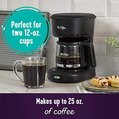 Mr. Coffee 5-Cup Mini Brew Switch Coffee Maker