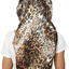 2 Pcs Hair Bonnets for Women Satin, Black Leopard Soft Elastic Band Silky Sleeping Cap Big Bonnets for Women Bonnet for Braids