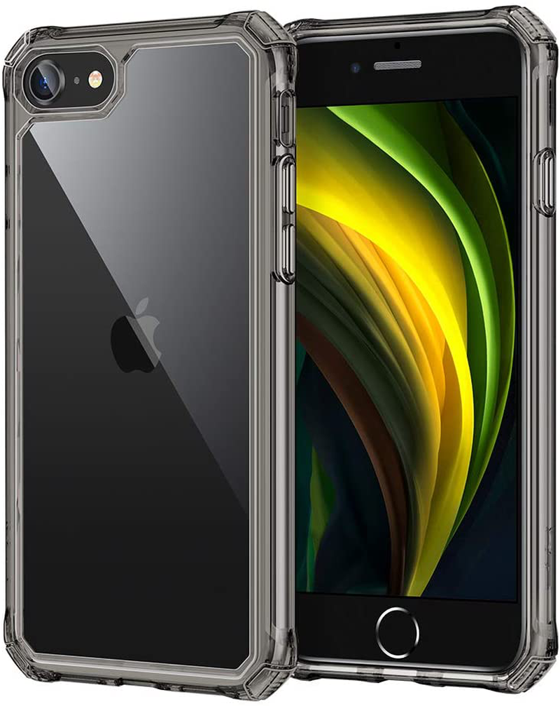 ESR Air Armor Designed for iPhone SE 2020 Case/iPhone 8 Case Hard Polycarbonate + Flexible Polymer Frame