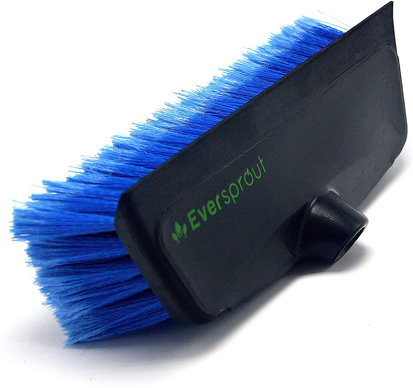 EVERSPROUT 1.5-to-3.5 Foot Scrub Brush | Built-in Rubber Bumper | Lightweight Extension Pole Handle | Soft Bristles wash Car, RV, Boat, Solar Panel, Deck | No Scratch Brush