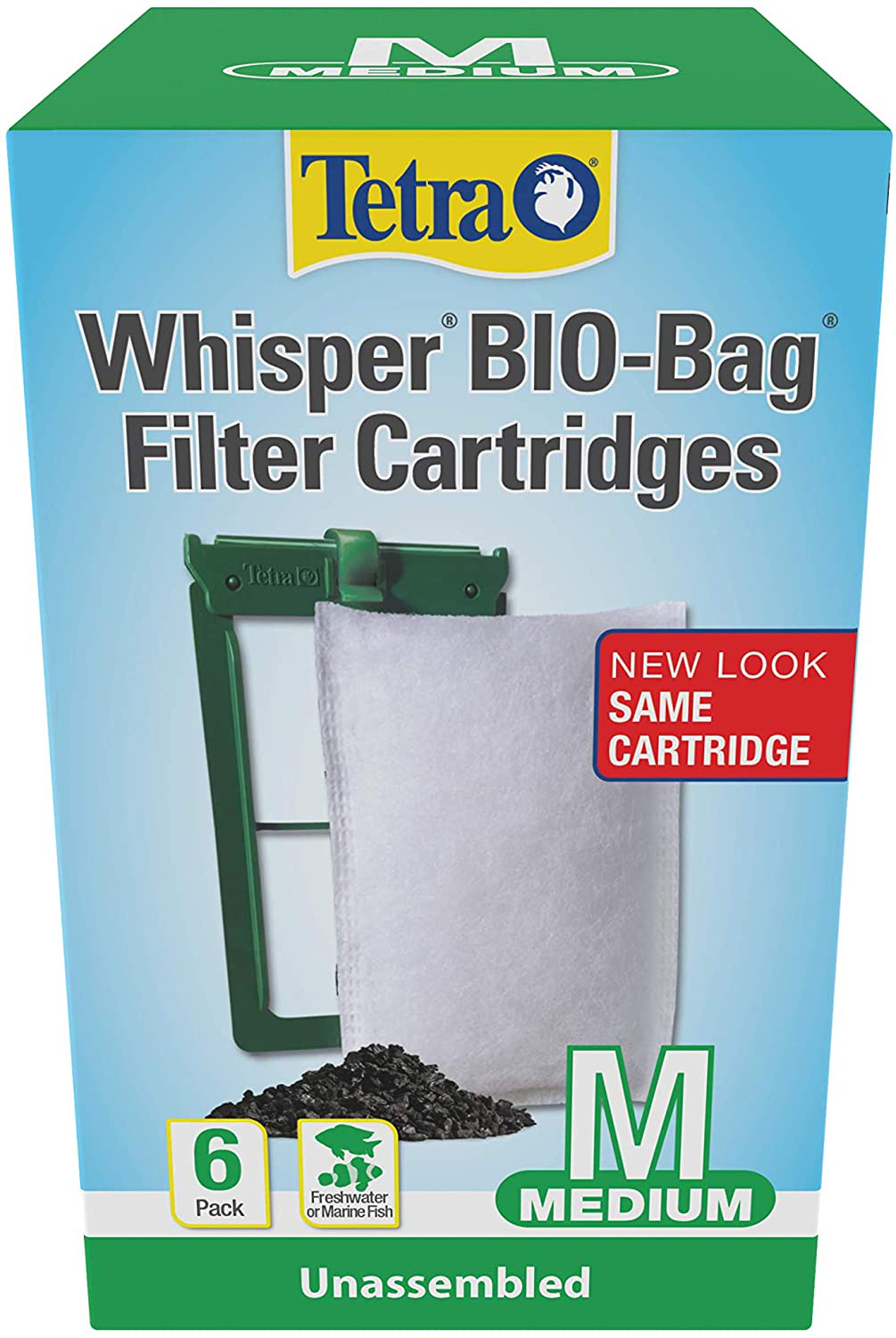 Tetra Whisper Bio-Bag Filter Cartridges For Aquariums - Unassembled