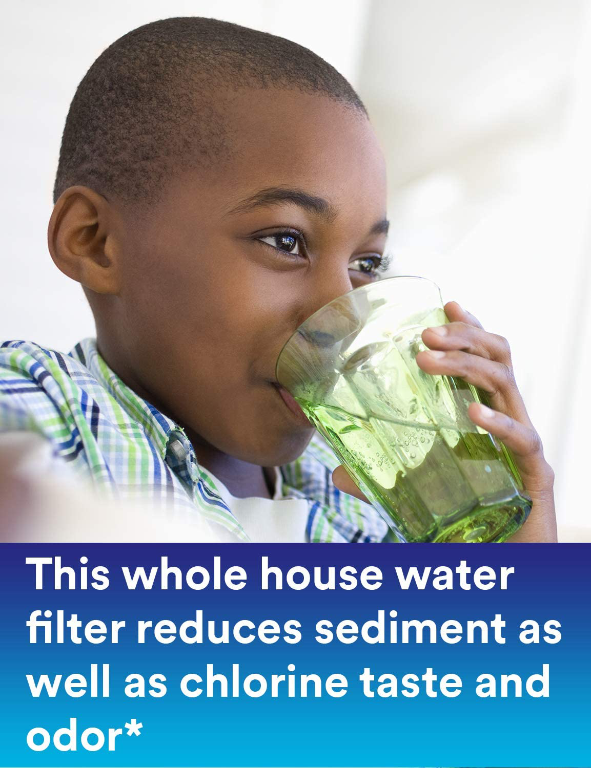 3M Aqua-Pure Whole House Sanitary Quick Change Replacement Water Filter AP917HD, For Aqua-Pure System AP903, Reduces Sediment, Chlorine Taste and Odor