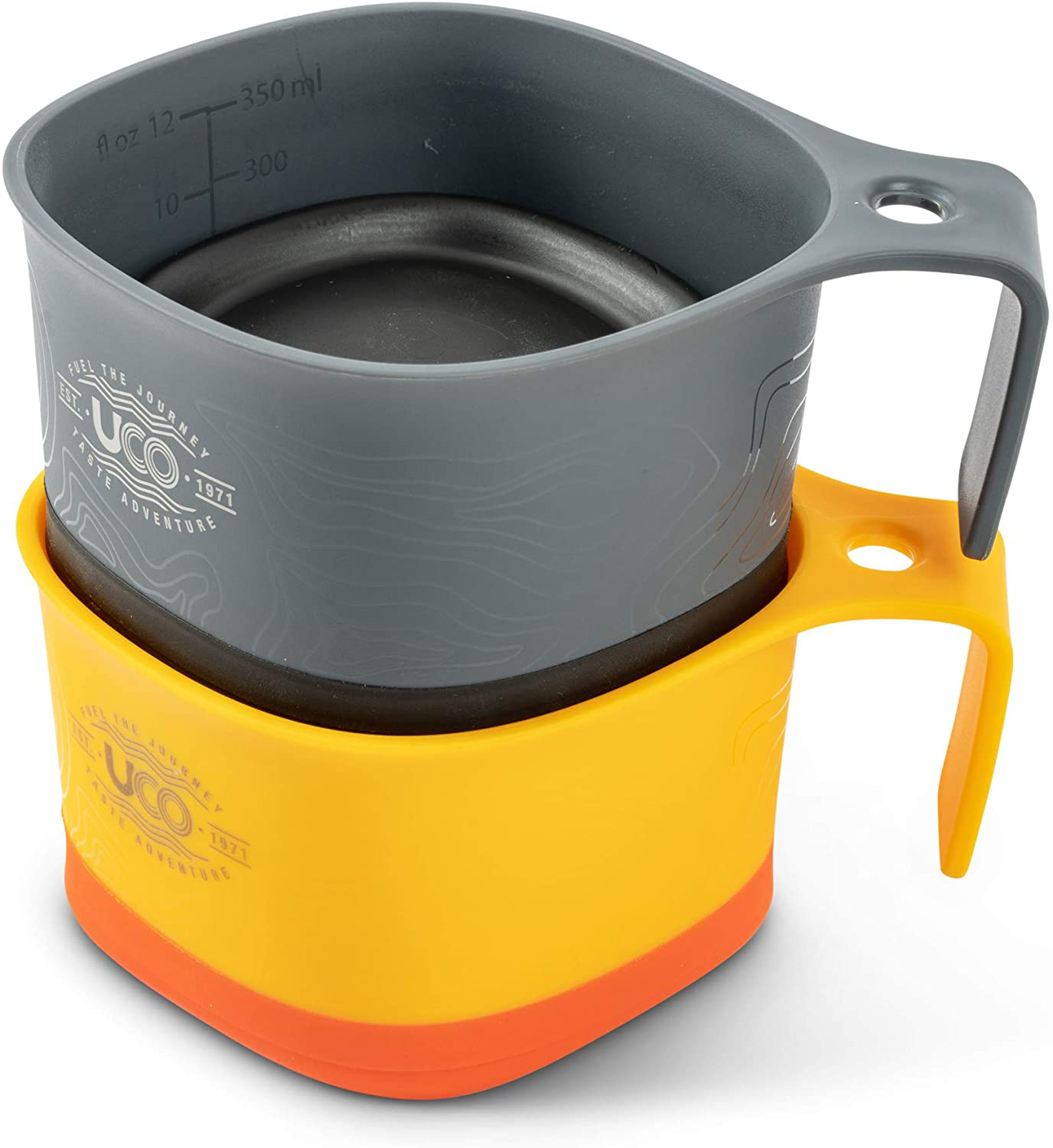 UCO Collapsible Cup for Hiking, Backpacking, and Camping, 2-Pack