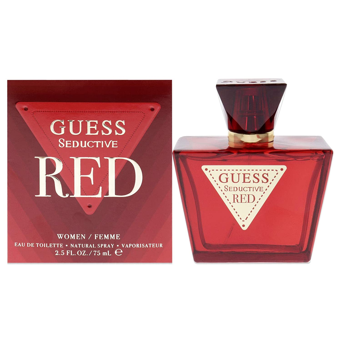 GUESS Seductive Red Eau De Toilette EDT Spray Perfume for Women, 1 Fl Oz