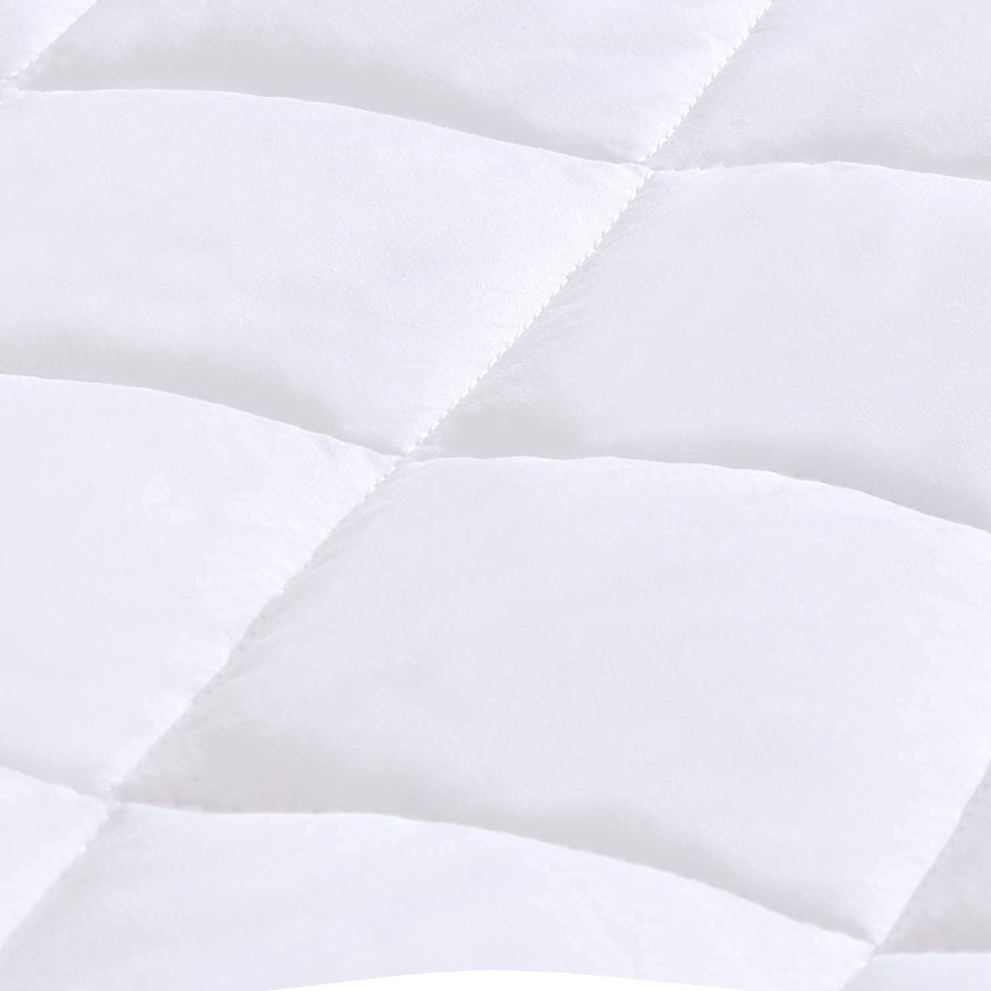 LDC Queen Mattress Pad with 16-Inch Deep Pocket, Comfortable, Breathable, Easy to Put on The Stretchable Quilted Fitted Mattress Cover