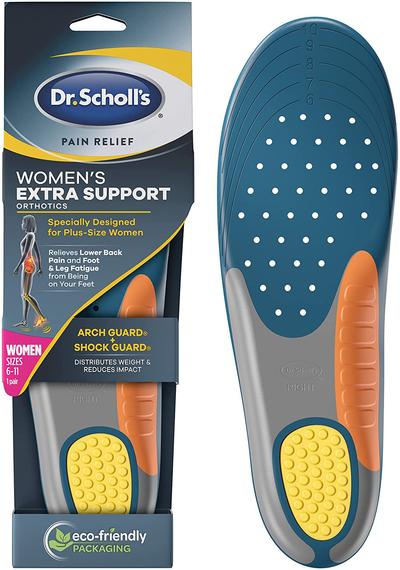 Dr. Scholl's Insoles for Women or Men Extra Support Pain Relief Orthotics Shoe Inserts