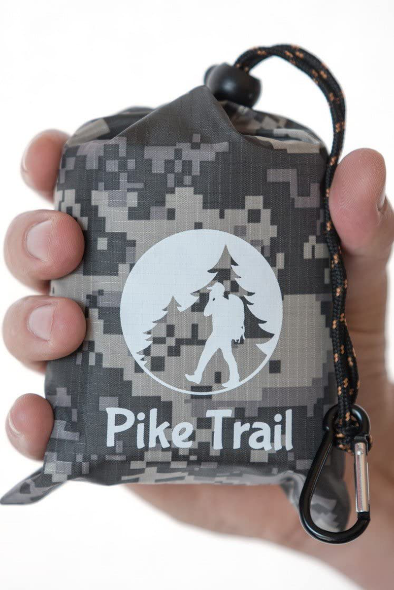 Pocket Blanket -Compact Picnic Blanket (60"X 56") - Sand Proof Beach Blanket / 100% Waterproof Ground Cover. Great Outdoor Blanket for Hiking, Camping, Picnics, Travel and Beach Trips!