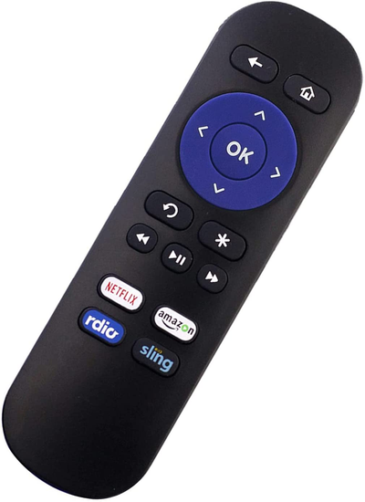 Smartby Replaced Roku Sling 1 New IR Remote Compatible with Roku 1 2 3 4 HD LT XS XD Roku Express Roku Premiere, DO NOT Support for Roku Stick or Roku TV