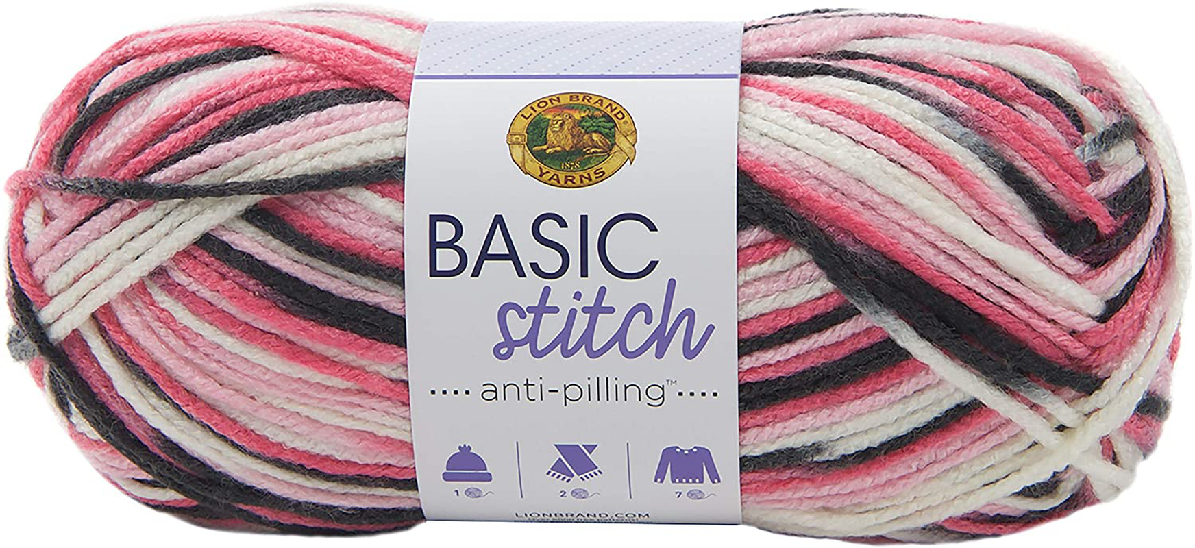 LION BRAND YARN COMPANY YARN BASIC STITCH AN FROST