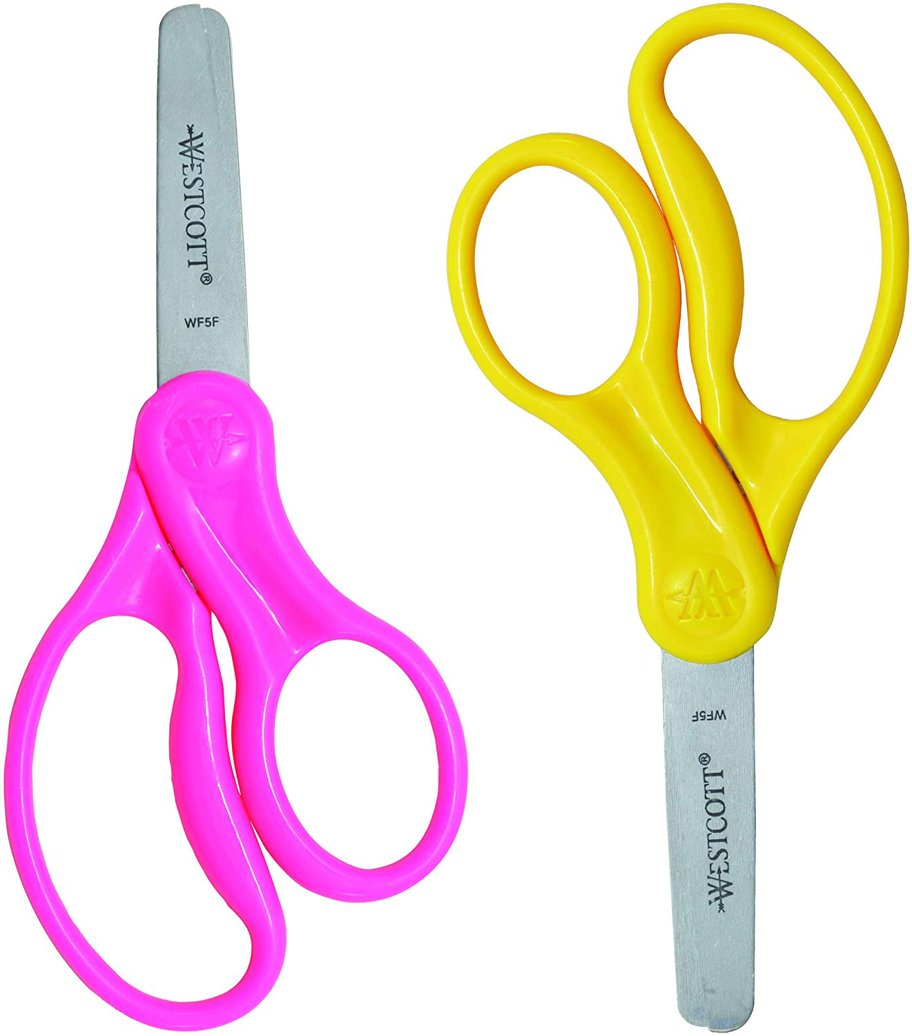 Westcott Right- & Left-Handed Scissors For Kids Assorted, 2 Pack