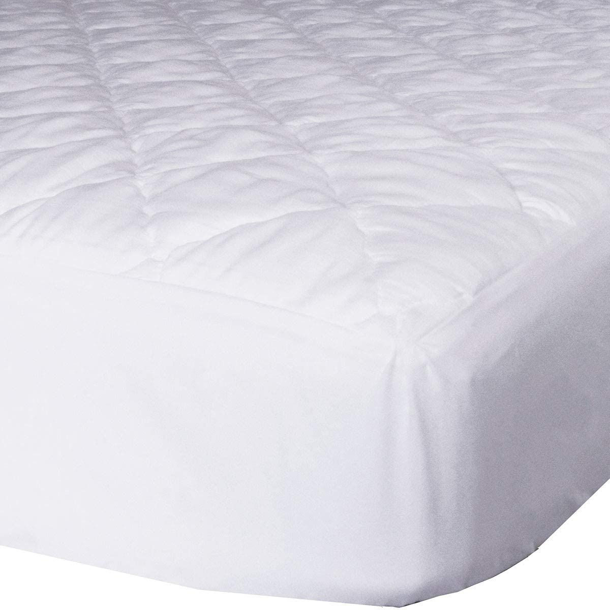 AB Lifestyles RV Short Queen 60x75 Quilted Mattress Pad Cover. Fitted Sheet Style. for RV, Camper. Made in The USA