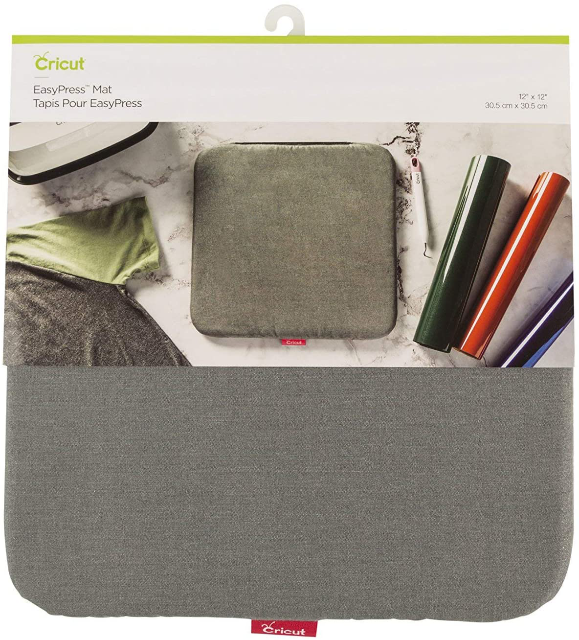 Cricut EasyPress Mat, Protective Heat-Resistant Mat for Heat Press Machines and HTV and Iron On Projects