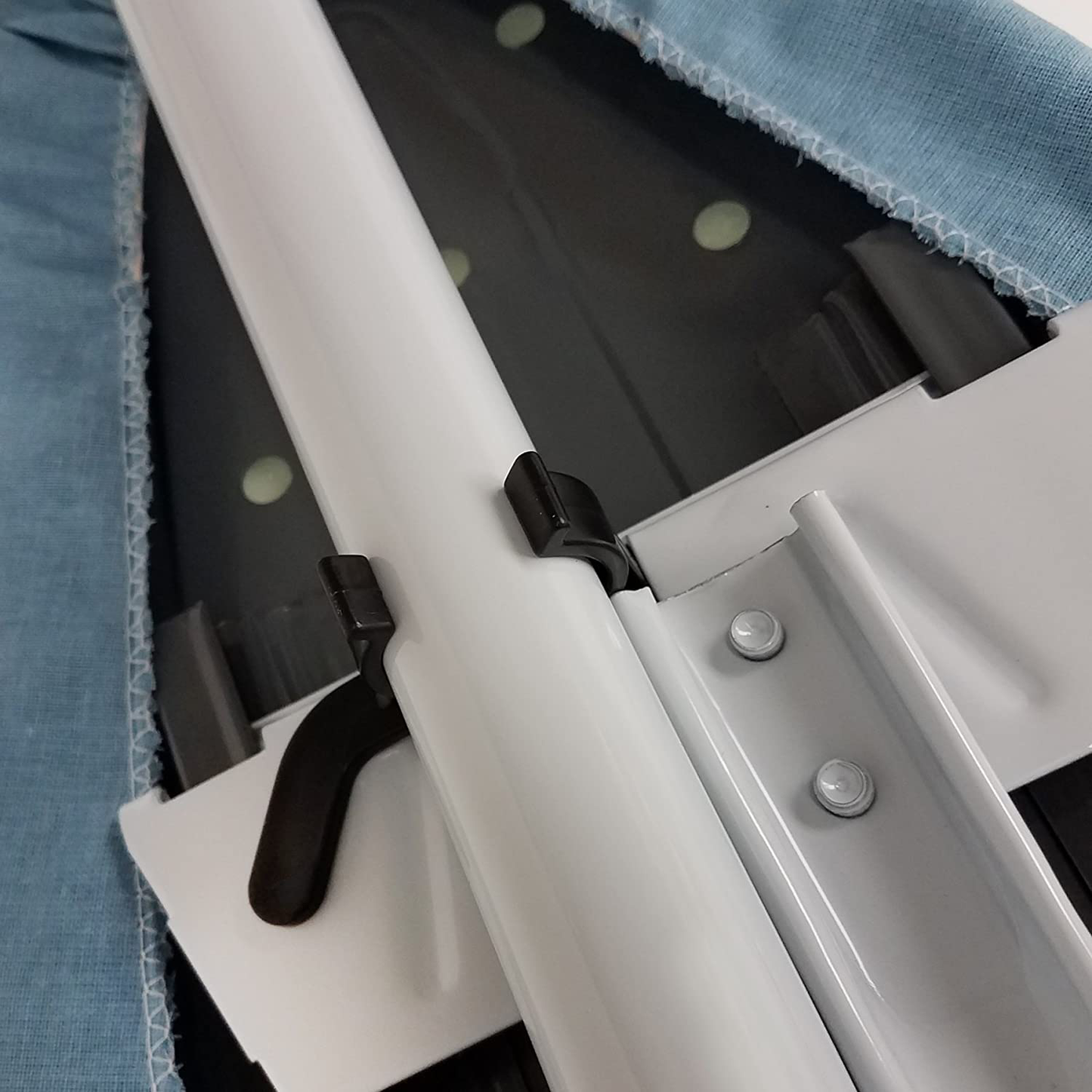 Homz T-Leg Ironing Board, Made in the USA, Blue