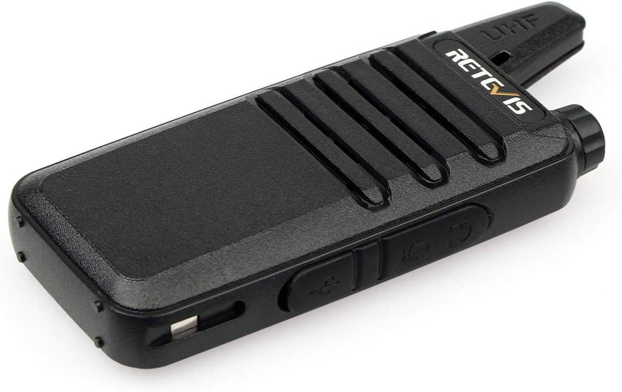 Retevis RT22 Walkie Talkies Rechargeable Hands Free 2 Way Radios Two-Way Radio(6 Pack) with 6 Way Multi Gang Charger
