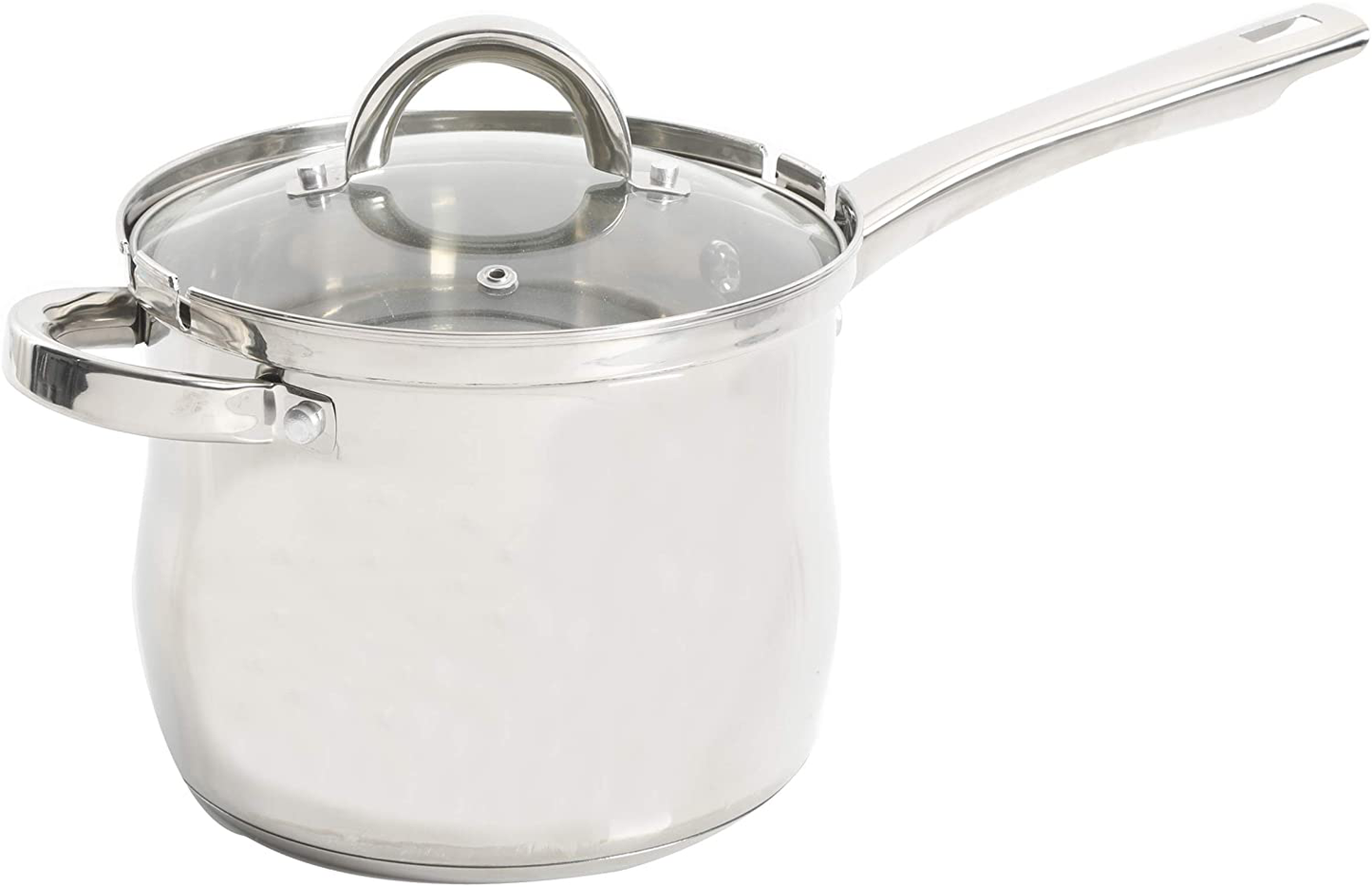 Oster 91537.03 Sangerfield 3.65 Quart 3 Piece Stainless Steel Deep Fryer Set Cookware, w/Basket