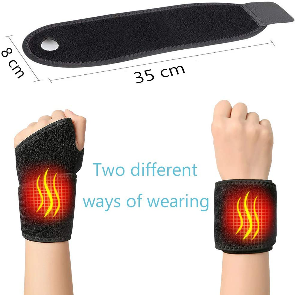 Bracoo WS10 Wrist Support Brace, Hand Support, Adjustable Wrist Wrap Strap for Fitness, Weightlifting, Tendonitis, Carpal Tunnel Arthritis, Joint Pain Relief, Wrist Tendonitis – Fits Right and Left Hand