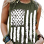 American Flag Tank Tops for Women We the People 1776 Sleeveless T-Shirt 4Th of July Tee Tops