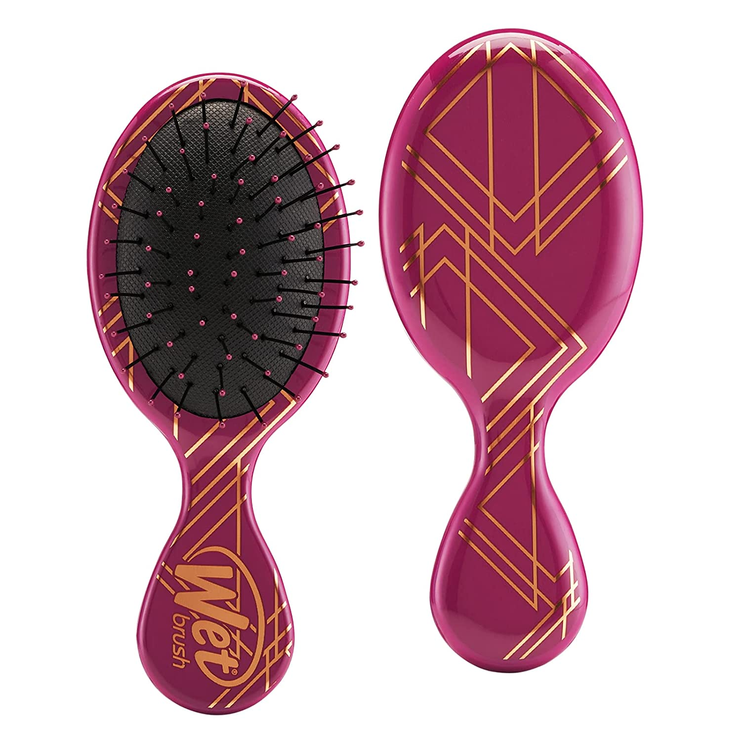 Wet Brush Squirt Detangler Hair Brushes - Llama Happy Hair - Mini Detangling Brush with Ultra-Soft Intelliflex Bristles Glide through Tangles with Ease - Pain-Free Comb for All Hair Types