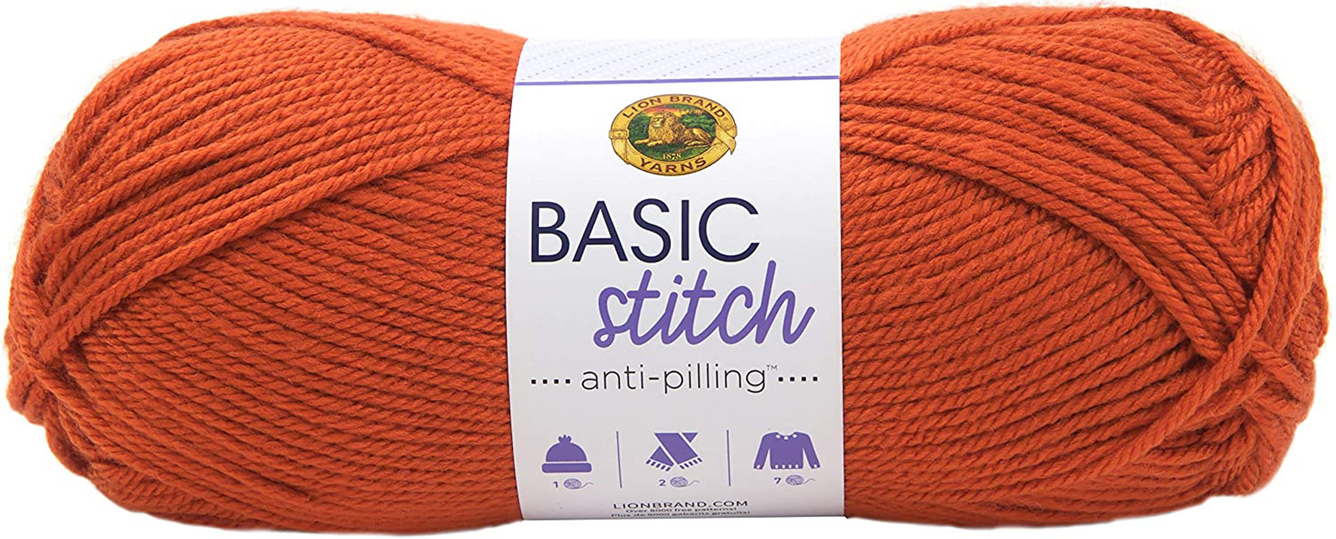 LION BRAND YARN COMPANY YARN BASIC STITCH AN FROST
