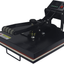 RoyalPress 15" x 15" Color LED Industrial-Quality Digital Sublimation Heat Transfer Machine T-Shirt Heat Press Machine, 15" x 15", Black