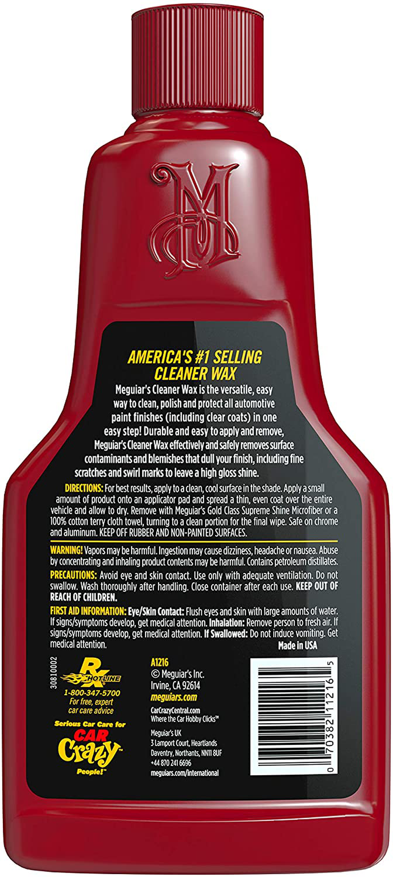 Meguiar's G55012 Classic Wash & Wax Kit