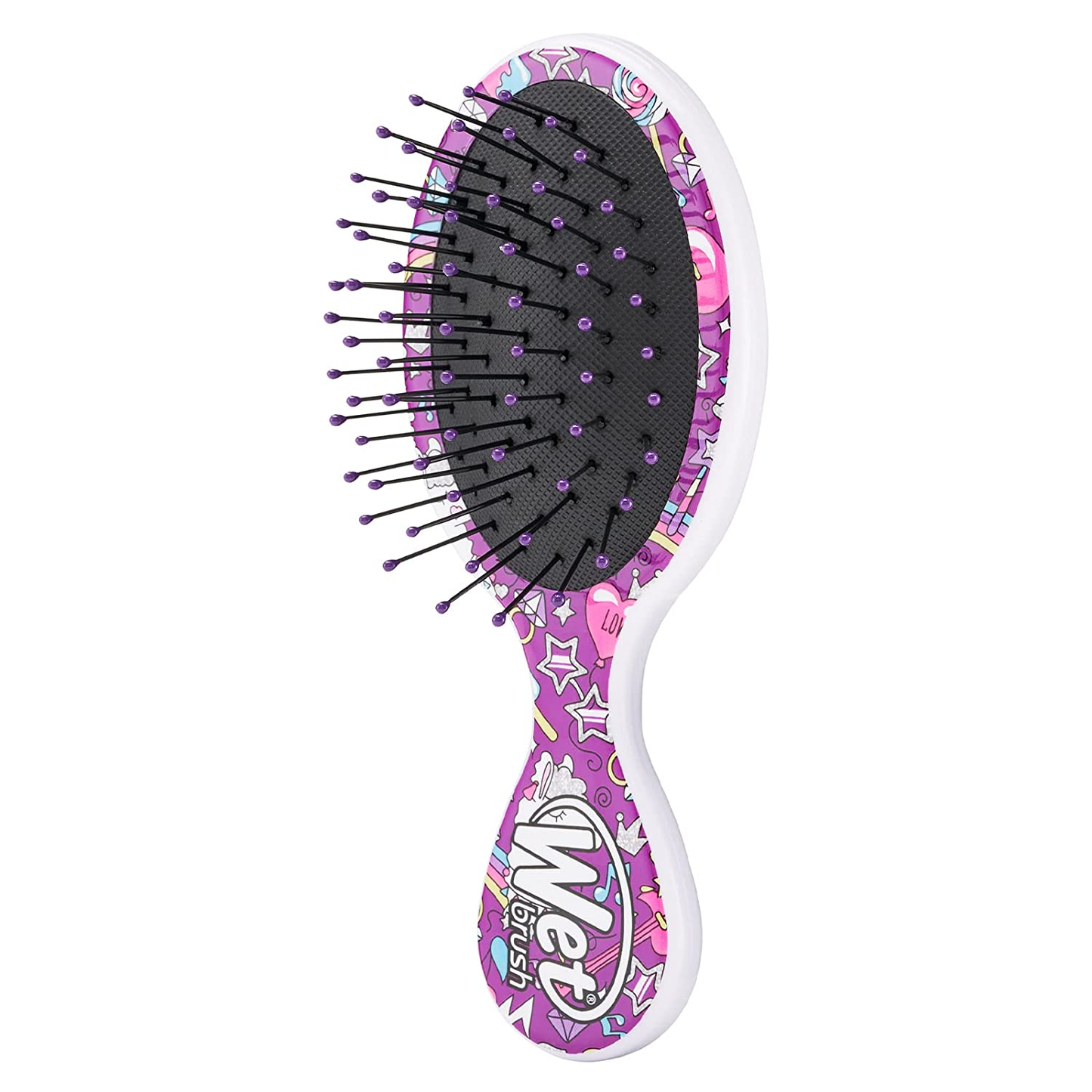 Wet Brush Squirt Detangler Hair Brushes - Llama Happy Hair - Mini Detangling Brush with Ultra-Soft Intelliflex Bristles Glide through Tangles with Ease - Pain-Free Comb for All Hair Types
