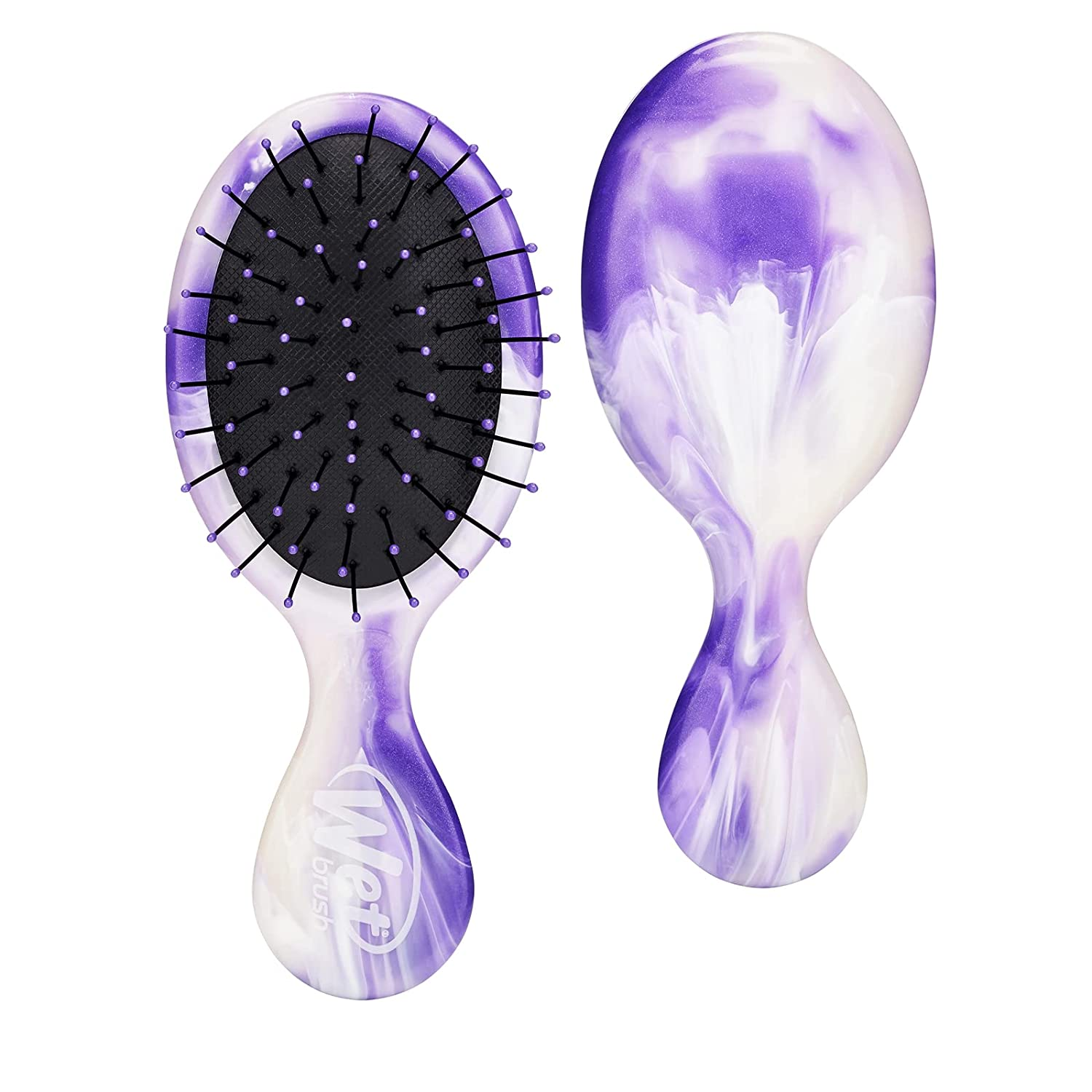 Wet Brush Squirt Detangler Hair Brushes - Llama Happy Hair - Mini Detangling Brush with Ultra-Soft Intelliflex Bristles Glide through Tangles with Ease - Pain-Free Comb for All Hair Types