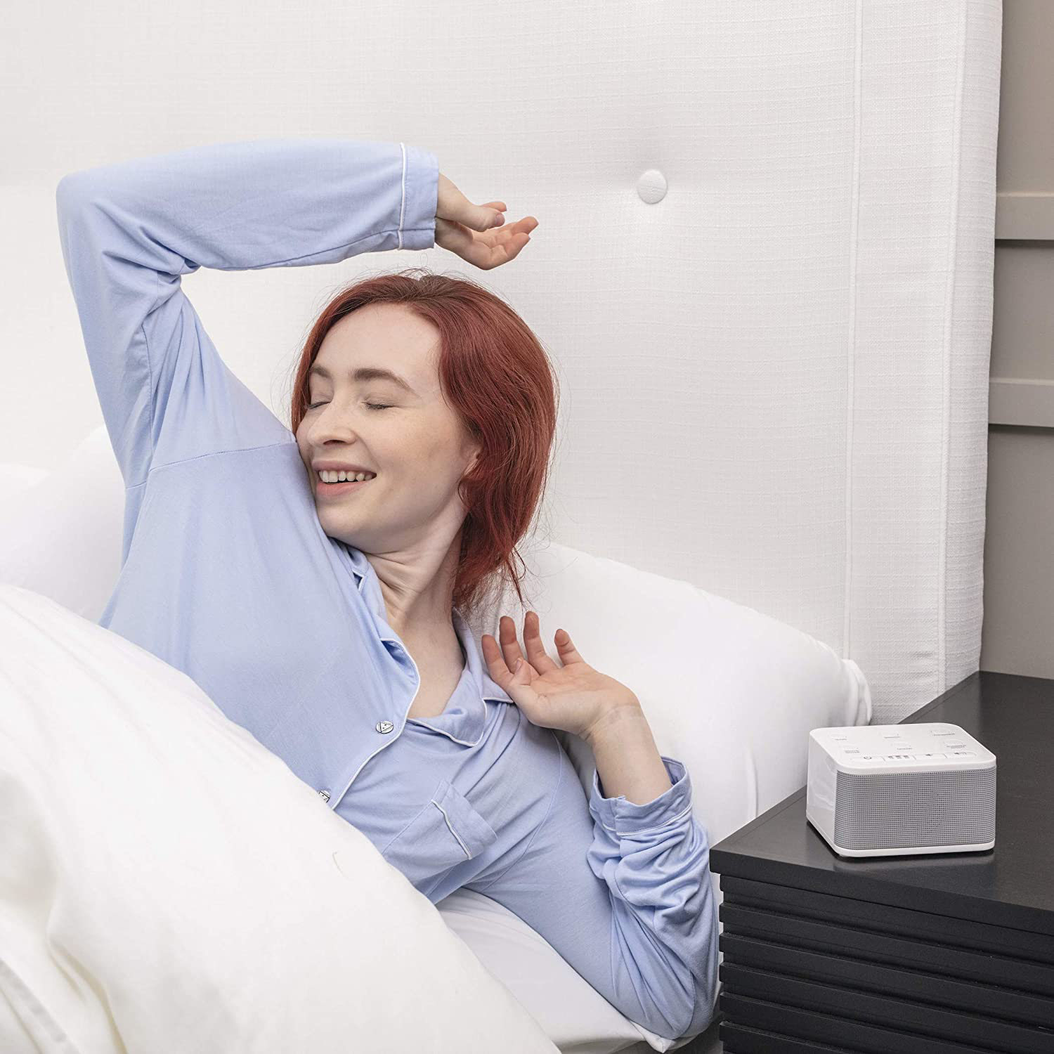 Big Red Rooster 6 Sound White Noise Machine | Sound Machine for Sleeping | Portable White Noise Machine for Office Privacy | Travel Sound Machine Baby | Plug in Or Battery Operated