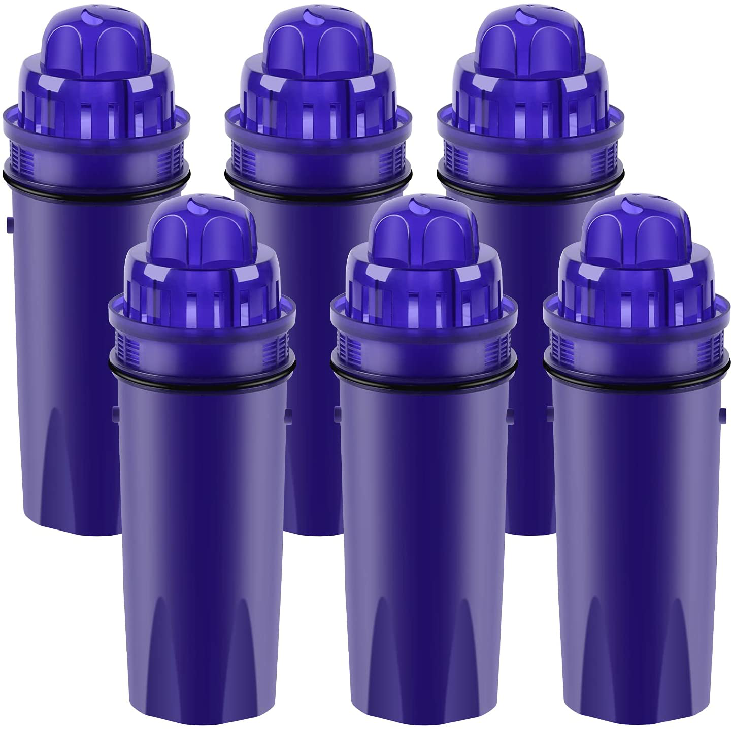 FrigiLife CRF-950Z Pitcher Water Filter Replacement with Pur CRF950Z, DS-1800Z, PPT700W, CR-1100C, PPT711W, CR-6000C, PPT710W, PPF900Z, Compatible with more PUR Pitchers Dispensers, 6PACK