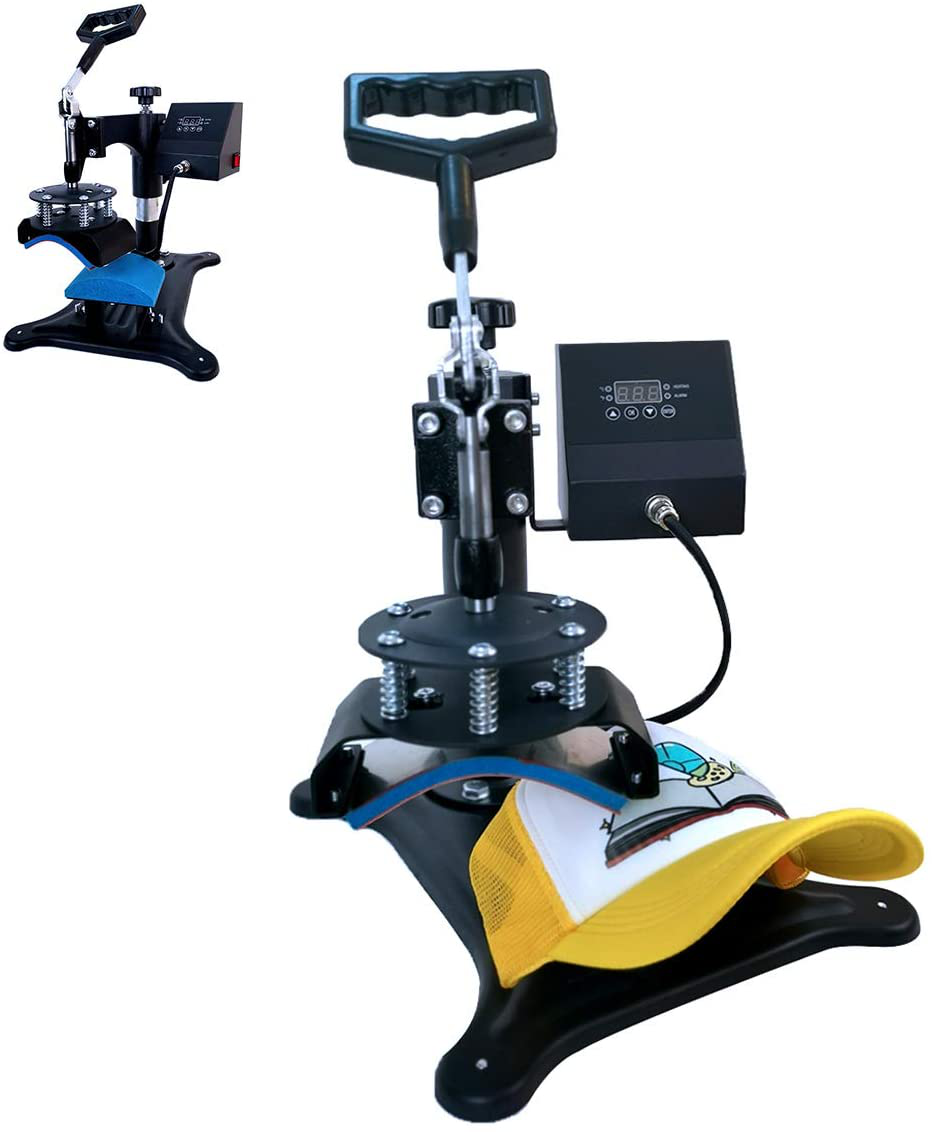 BetterSub Heat Press 12x15 Inch Combo 5 in 1 Heat Press Machine for T-Shirt Mug Hat Plate Cap Pattern Printing Heat Transfer Digital Industrial-Quality Sublimation Machine 360 Degree Swivel
