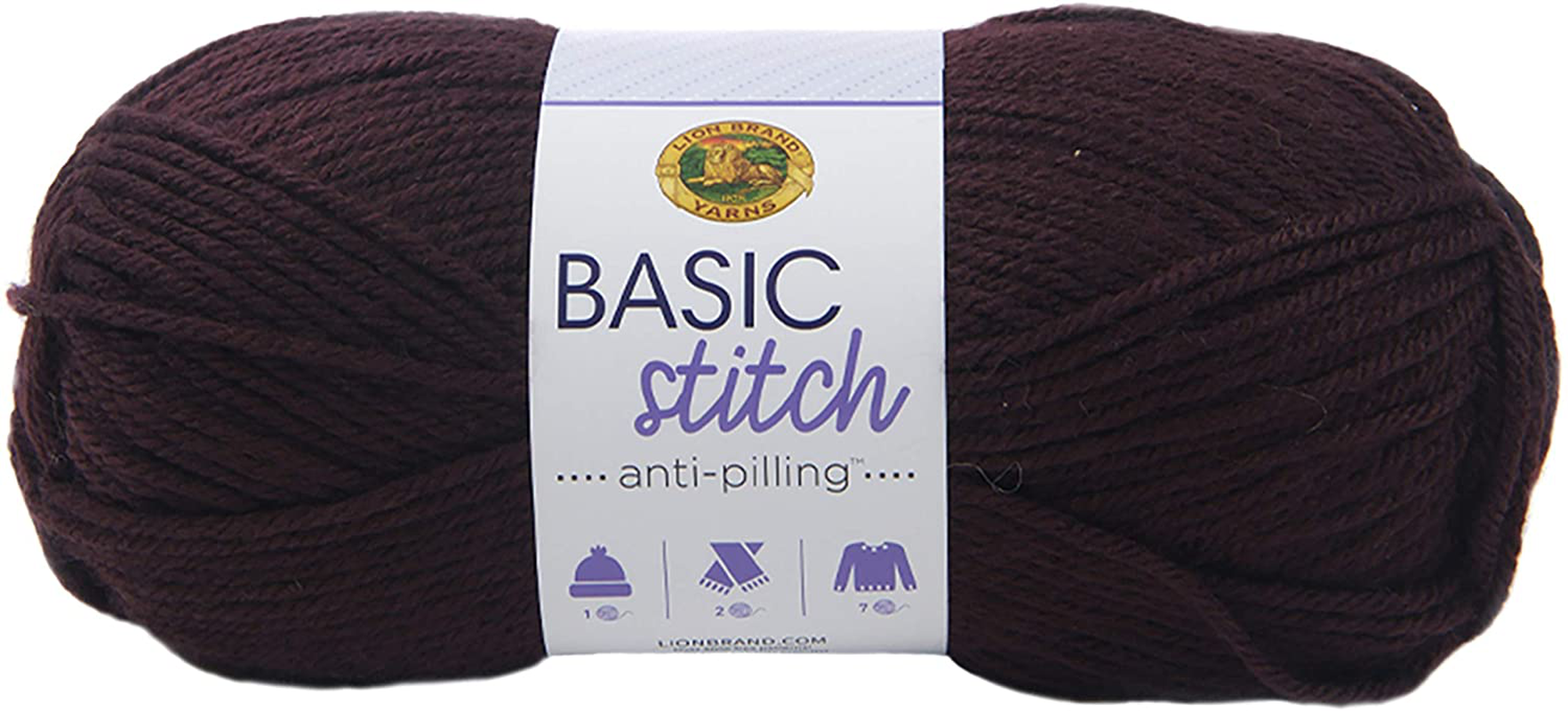 LION BRAND YARN COMPANY YARN BASIC STITCH AN FROST