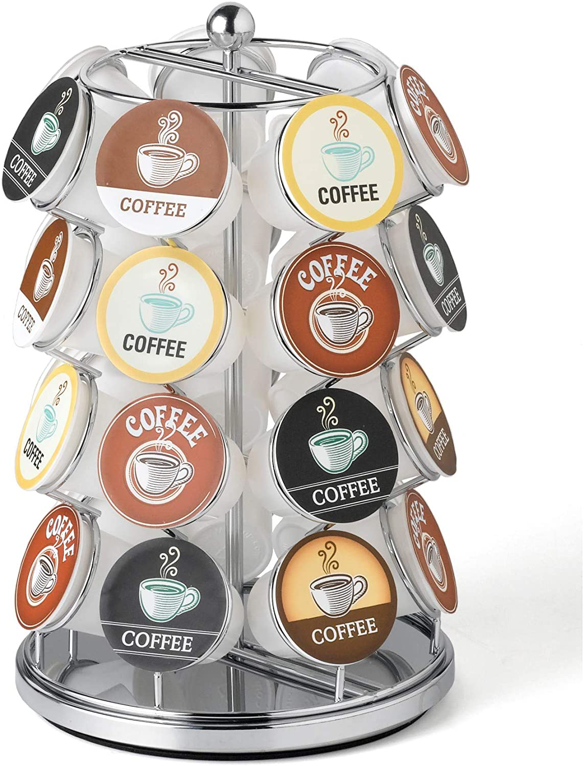 K-Cup Carousel - Holds 35 K-Cups in Black