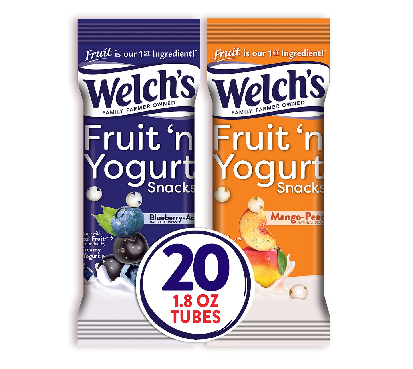 Welch'S Fruit Snacks, Mixed Fruit, Gluten Free, Bulk Pack, 0.9 Oz Individual Single Serve Bags 40 Count (Pack of 1)