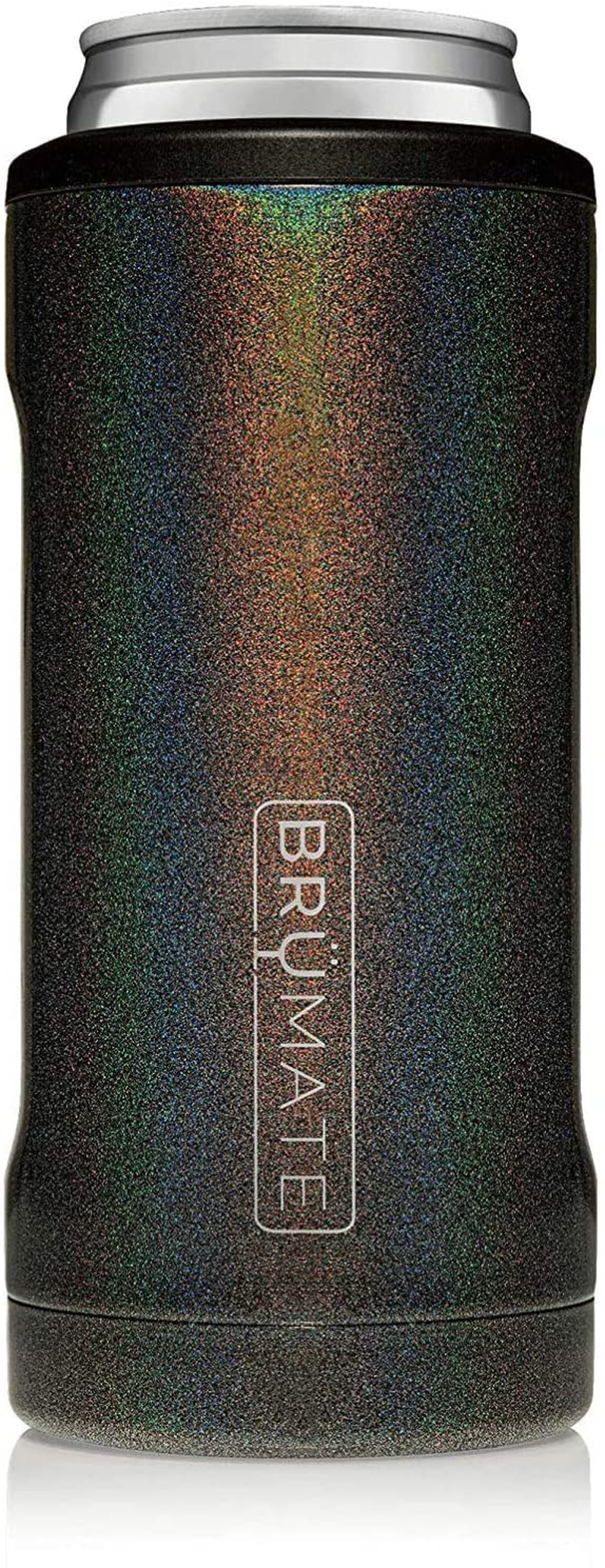 BrüMate Hopsulator Slim Double-walled Stainless Steel Insulated Can Cooler for 12 Oz Slim Cans