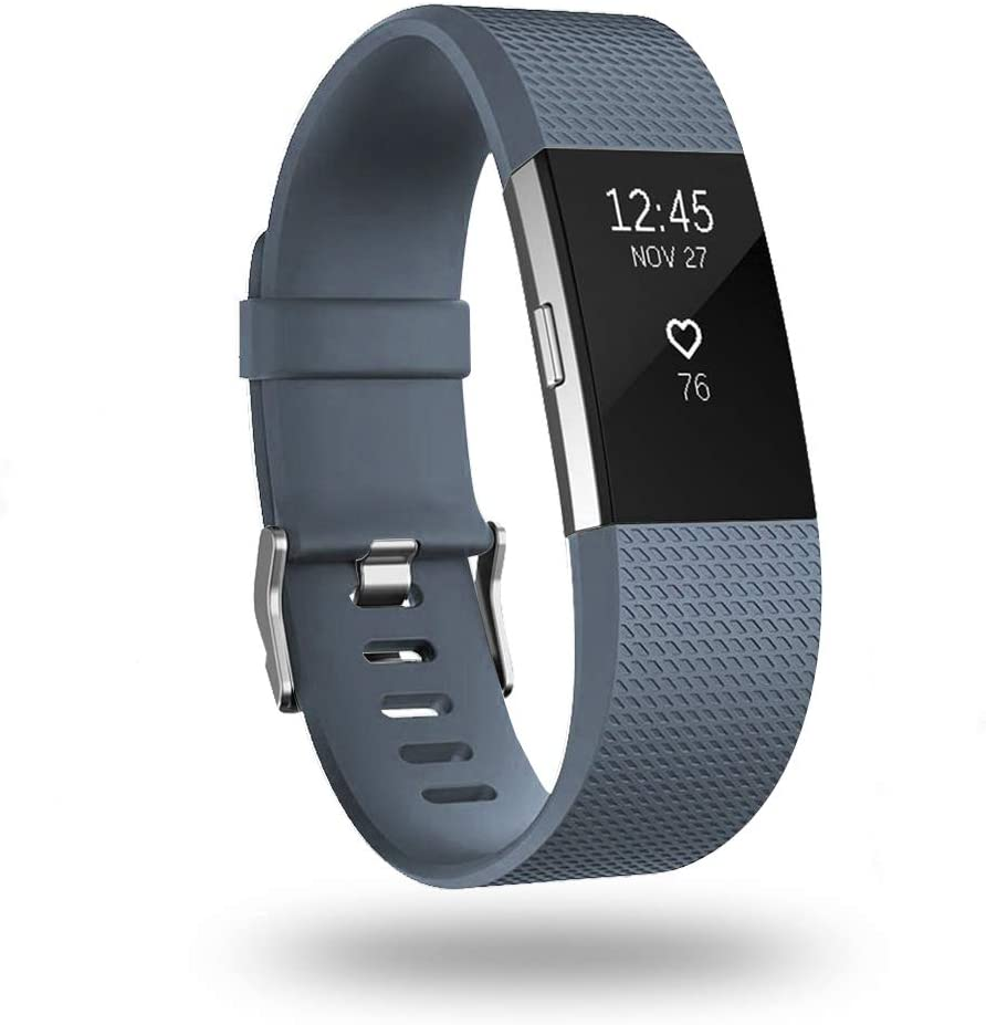 Replacement Bands Compatible for Fitbit Charge 2, Classic & Special Edition Adjustable Sport Wristbands