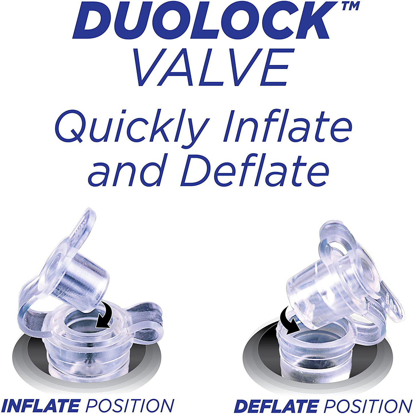 Aqua Comfort Luxury Water Lounge, X-Large, Inflatable Pool Float with Headrest & Footrest, Bubble Waves (AQL11310WA)