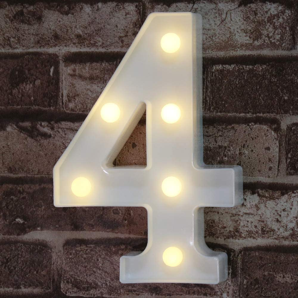 LED Marquee Letter Lights Sign, Light Up Alphabet Letter for Home Party Wedding Decoration
