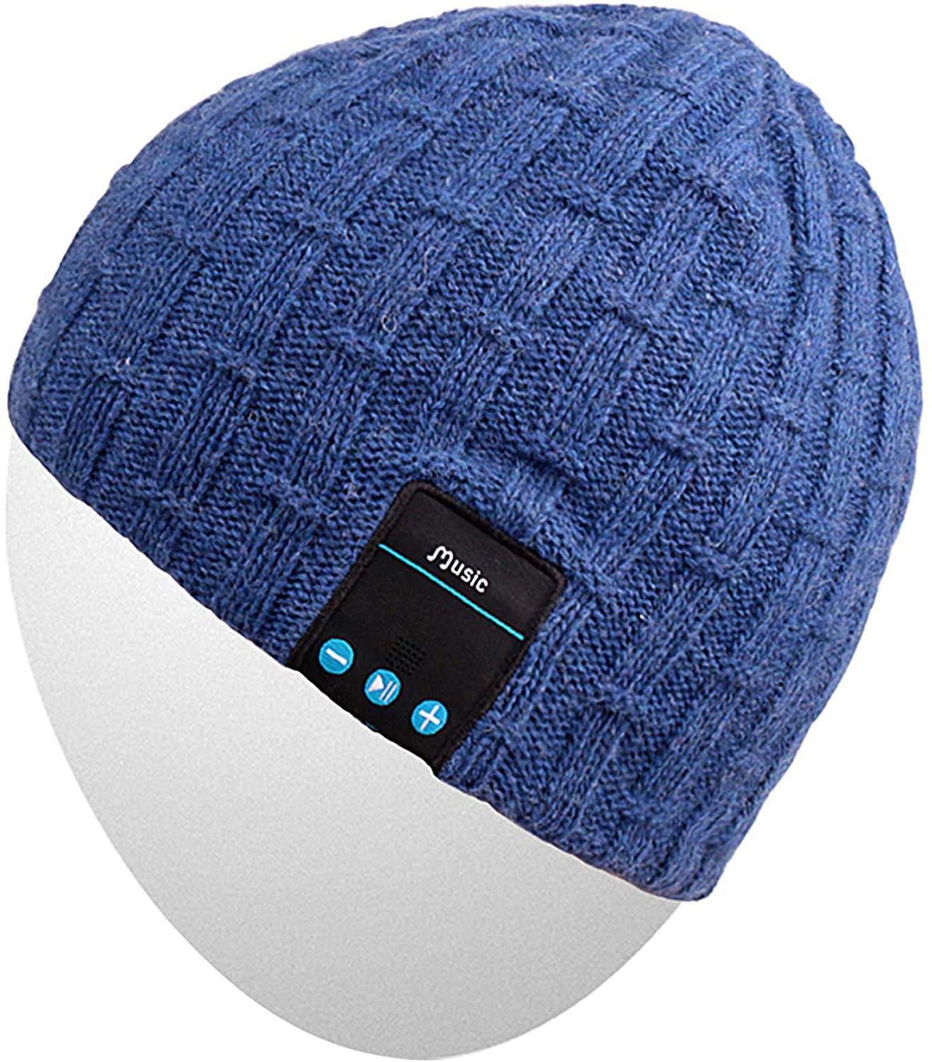 Rotibox Bluetooth Beanie Hat Wireless Headphone for Outdoor Sports Xmas Gifts