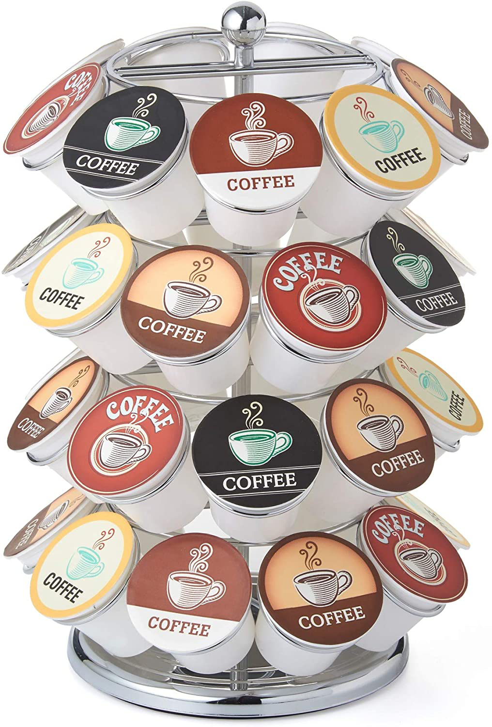 K-Cup Carousel - Holds 35 K-Cups in Black